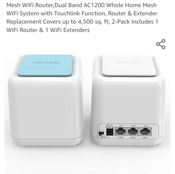 Wavlink mesh wifi router - Picture 1 of 3